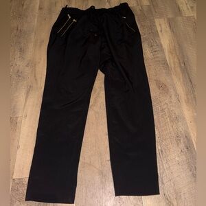 Calvin Klein Black Pants with Gold Details